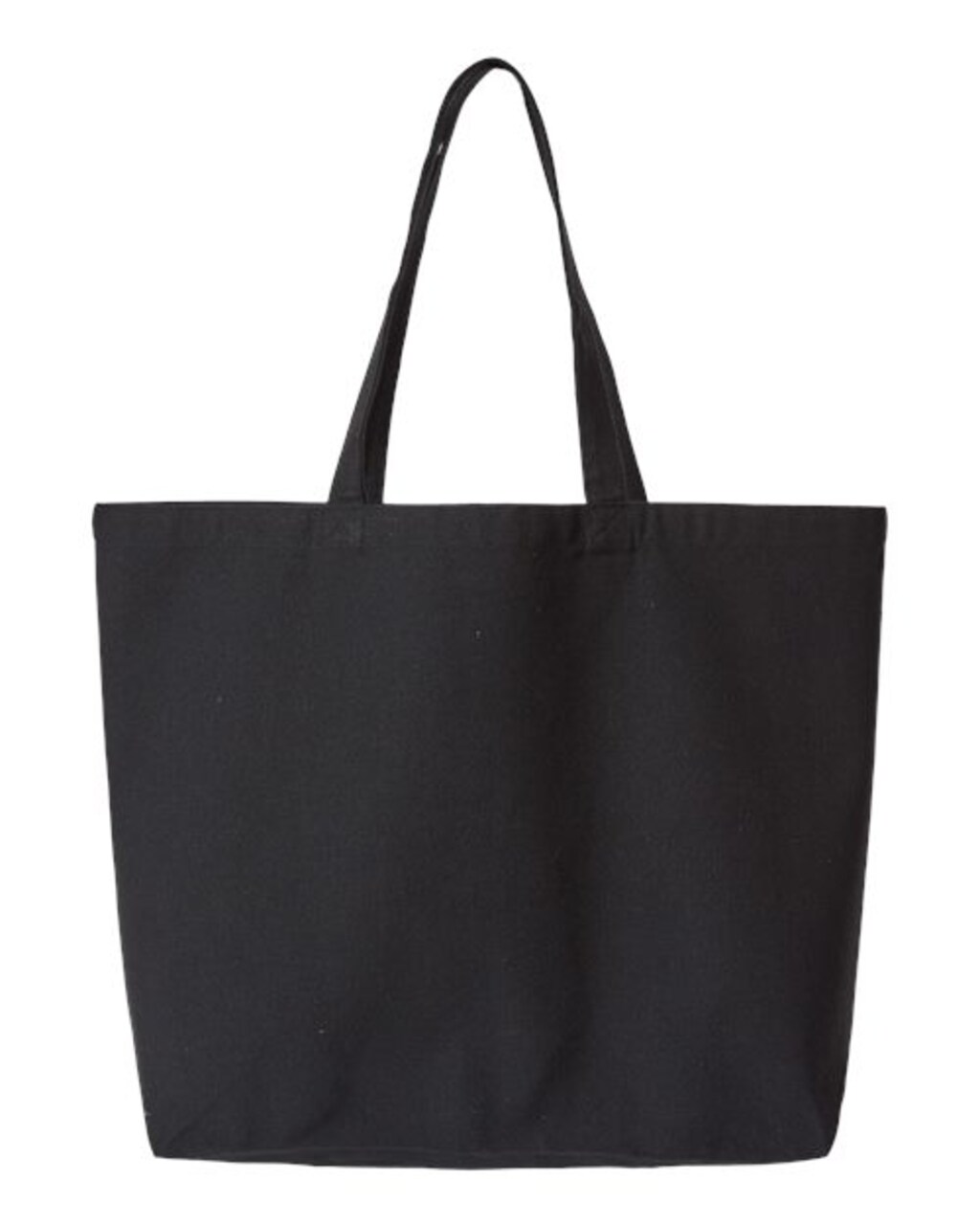 Liberty Bags® Jumbo Recycled Midweight Gusseted Canvas Tote
